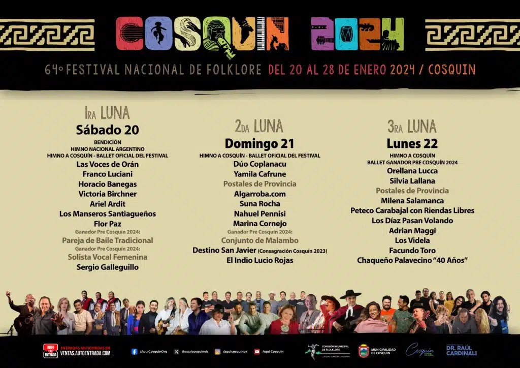 GRILLA COSQUÍN 2024